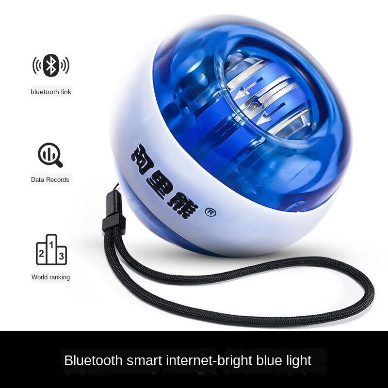 Wrist Ball Muscle Gyro Power Exerciser Fitness Self-start Centrifugal Gyroscopic Wrist Forearm Exercise Powerball&amp;Entertainment: Orange