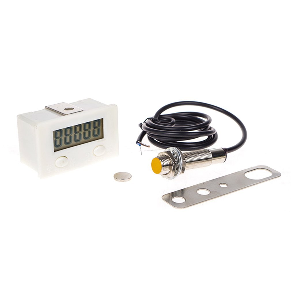 Electronic Digital Display Counter Proximity Industrial Magnetic Sensor Switch Punch Counter Automatic Induction Counter Meter - 1420
