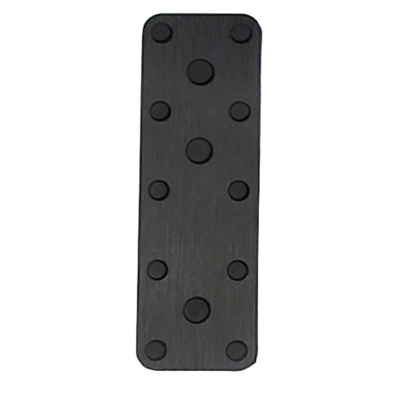 Aluminum Car non-slip Pedals Foot Pads Accelerator Covers For Subaru Outback - Legacy - Accessories black: Footrest Pedal 1pcs