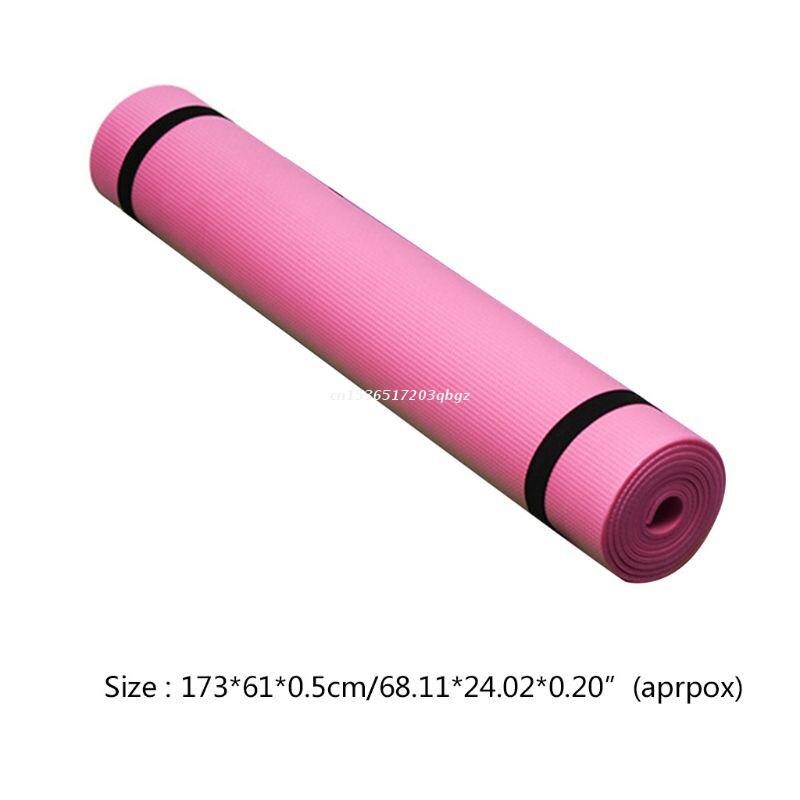 5mm Thick Non-slip EVA Yoga Mat Exercise Body Building Blanket Gym Fitness Equipment Sports Supply