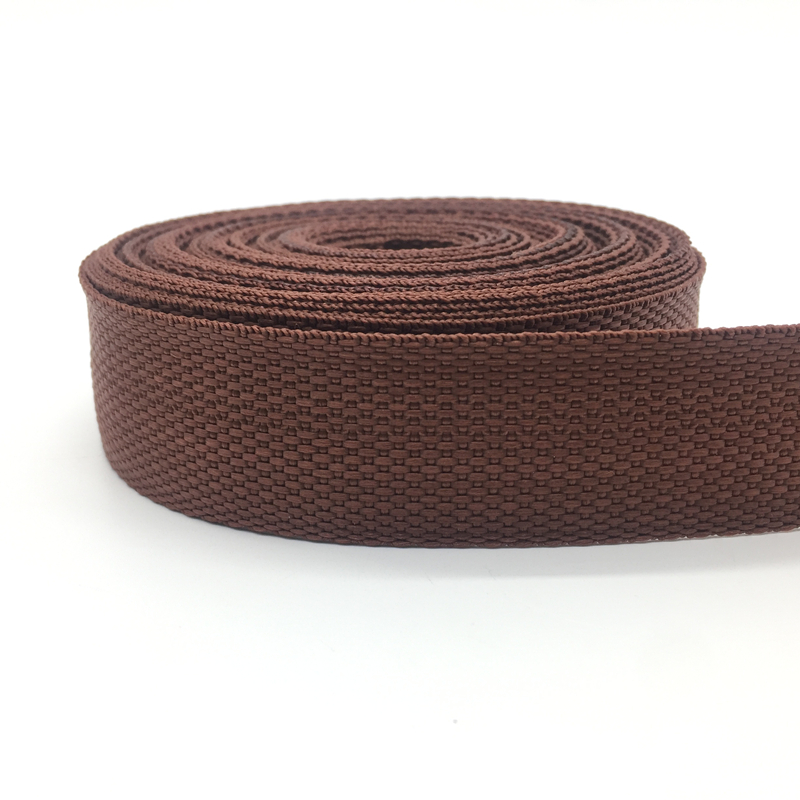 10 Yards 30Mm Canvas Lint Heuptas Singels Nylon Lint Knapzak Strapping Naaien Tas Riem Accessoires: Brown