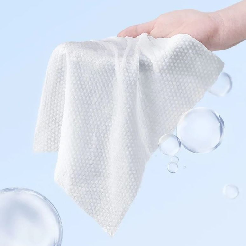 Pañuelos de algodón desechables para lavar, toallitas secas suaves, paños faciales, toallitas para lavar, pañuelos faciales para limpiar la piel