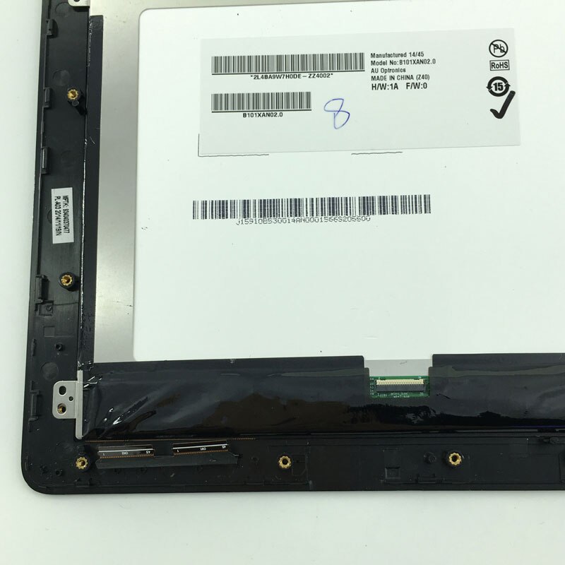 Lcd-scherm Touch Screen Panel Digitizer Vergadering + Frame FP-TPAY10104A-02X-H Voor Asus Transformer Boek T100 T100TA-C1-GR T100T