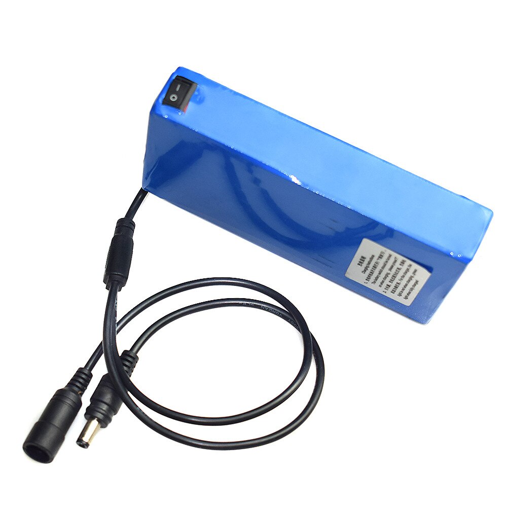 Mobile Power Bank Case External DC 12V 6800-18000mAh Super Rechargeable Li-ion Lithium Battery Pack +EU Plug For MP3 Phone