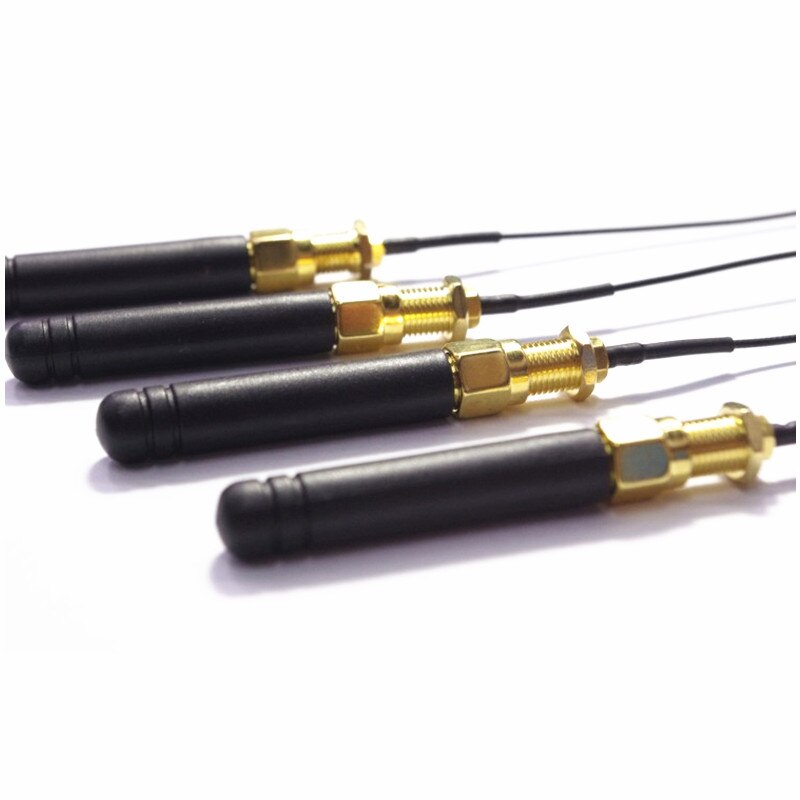 1PCS U.FL IPEX turn SMA connector 868-915MHz glue rod antenna signal enhancement /lora antenna