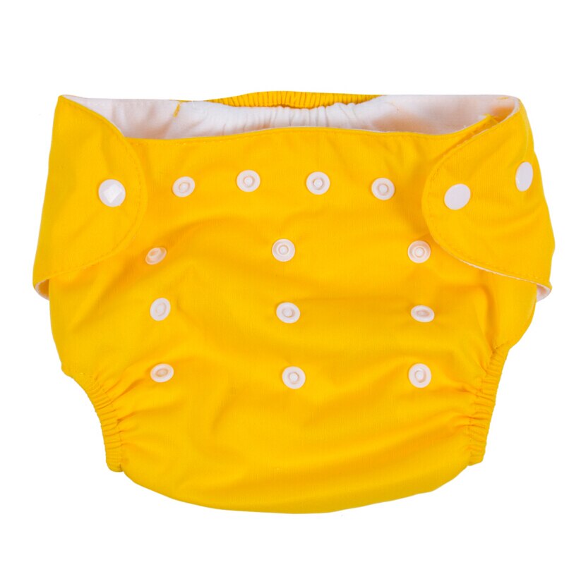 Adjustable Changing Pads Baby Kids Boys Girls Washable Cloth Diaper Nappies Baby Girl: Yellow