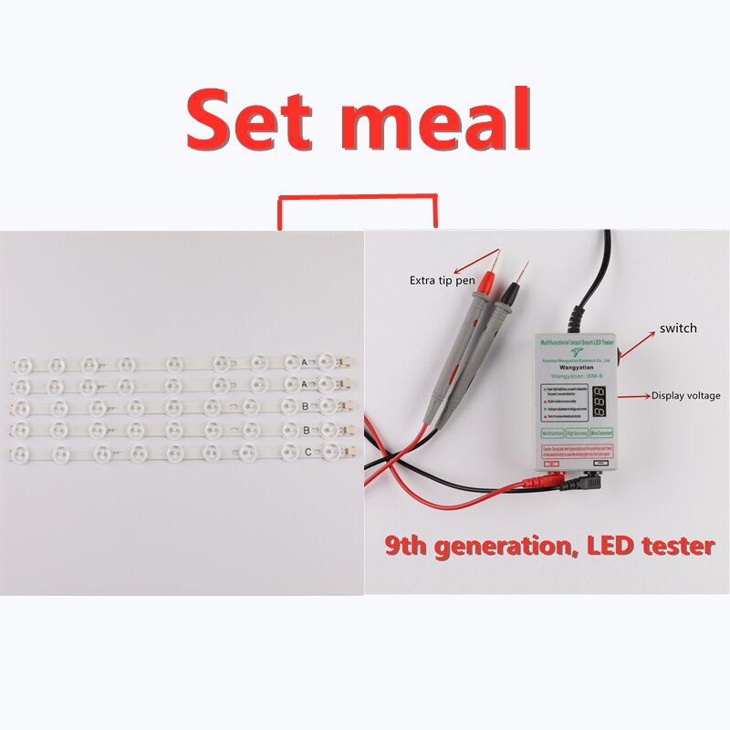 3 Stks/set 630Mm 7Leds Originele 6916L-1437A 6916L... – Grandado