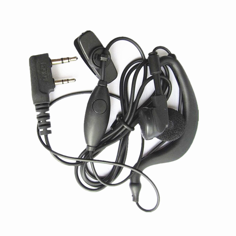 10x G Vorm Oortelefoon Headset Mic Voor Kenwood TK-273 TK-278G TK-308 TK-320 TK-340 TK-349 TK-350 TK-353 TK-360 Radio