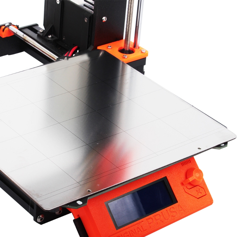 K92F Prusa i3 Mk3 Mk52 Plate Spring Steel Sheet Heat Bed Platform 3D Printer Printing Buildplate 10.2x9.5in