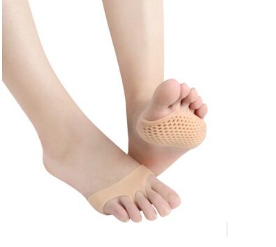 Silikon Vorfuß Mittelfuß Pads Orthesen Fuß Massage pflege Anti-Unterhose Schutz Hohe Ferse Elastische Kissen Fußpflege werkzeug