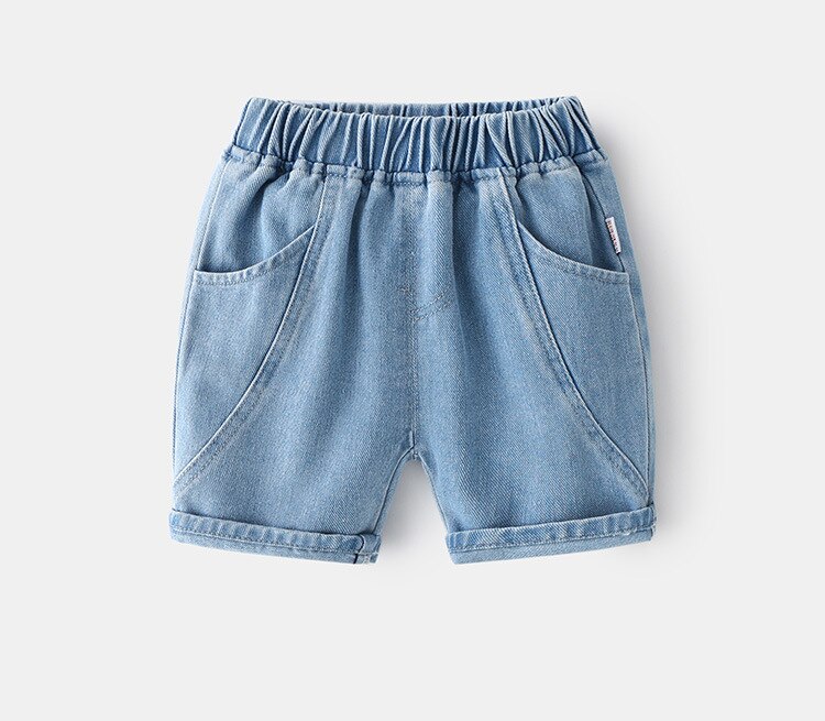 Summer Kids Baby Girls Shorts Boys Jeans Short Pants Toddler Ripped Pants for Baby Boys Shorts Cotton Girls Denim Shorts 2-6Y: lightblue / 6T