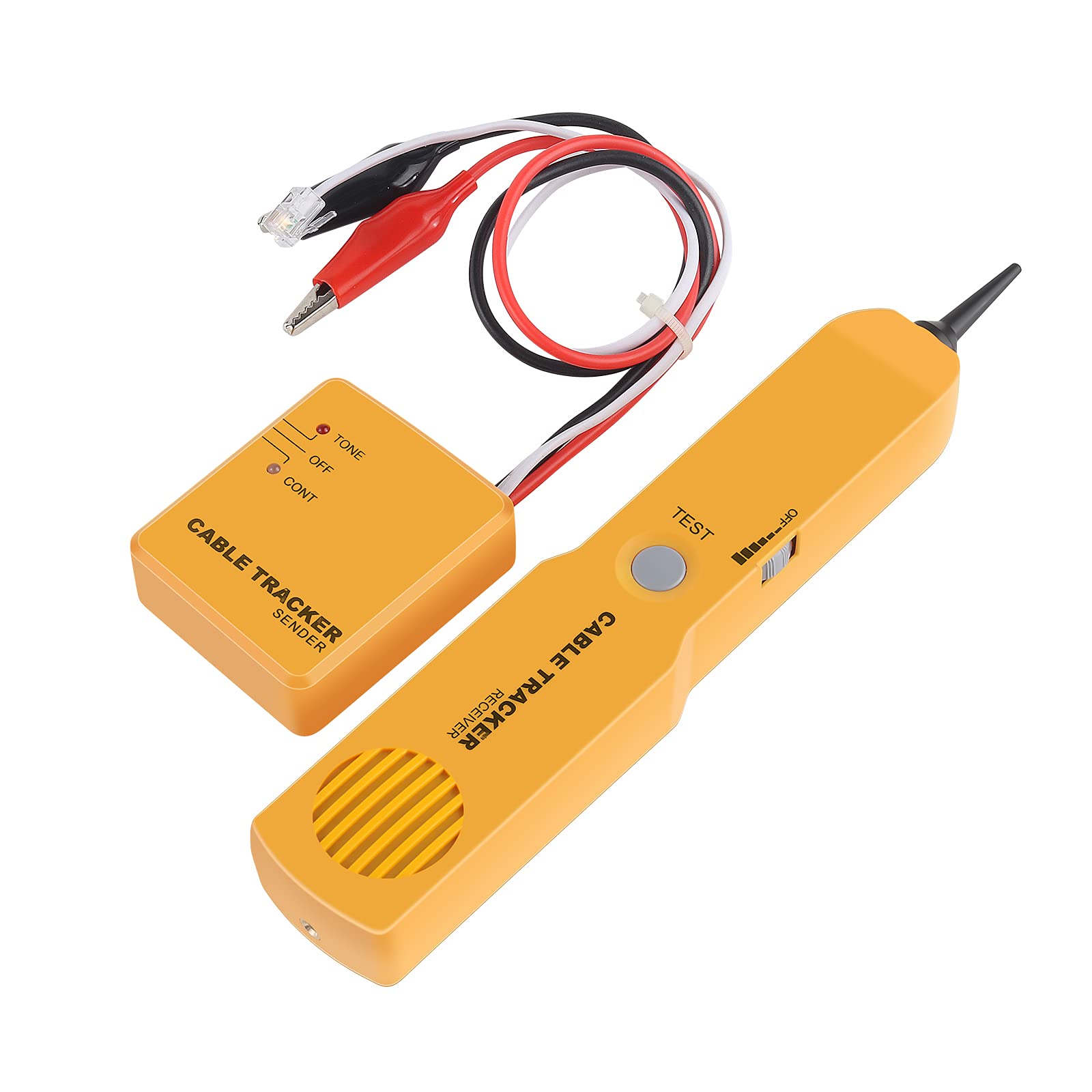 Cable Wires Tracker Circuit Telephone Line Tester Short Open Finder RJ11 Plug, Circuit Continuity Tester, Electrical Wire