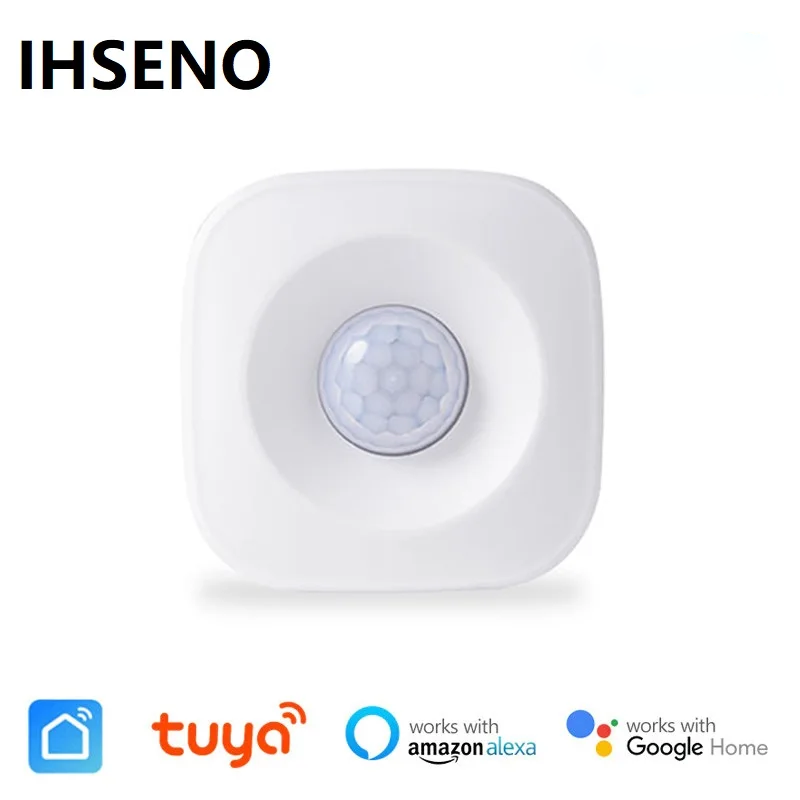 Tuya Smart Motion Sensor ZigBee WIFI PIR Bewegingsmelder Aanwezigheidssensor APP Controle Beveiliging Voor Alexa Google Home