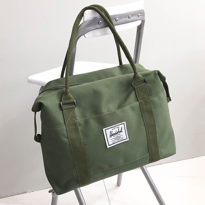 NEWPOSS-Bolso de viaje plegable, bolsa de viaje de gran capacidad, impermeable, grande,: green