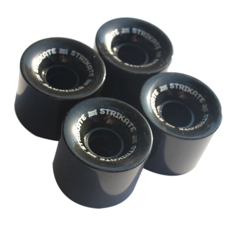 Strike – roues de Skateboard en PU 60x45mm, 4 pièces/ensemble: green