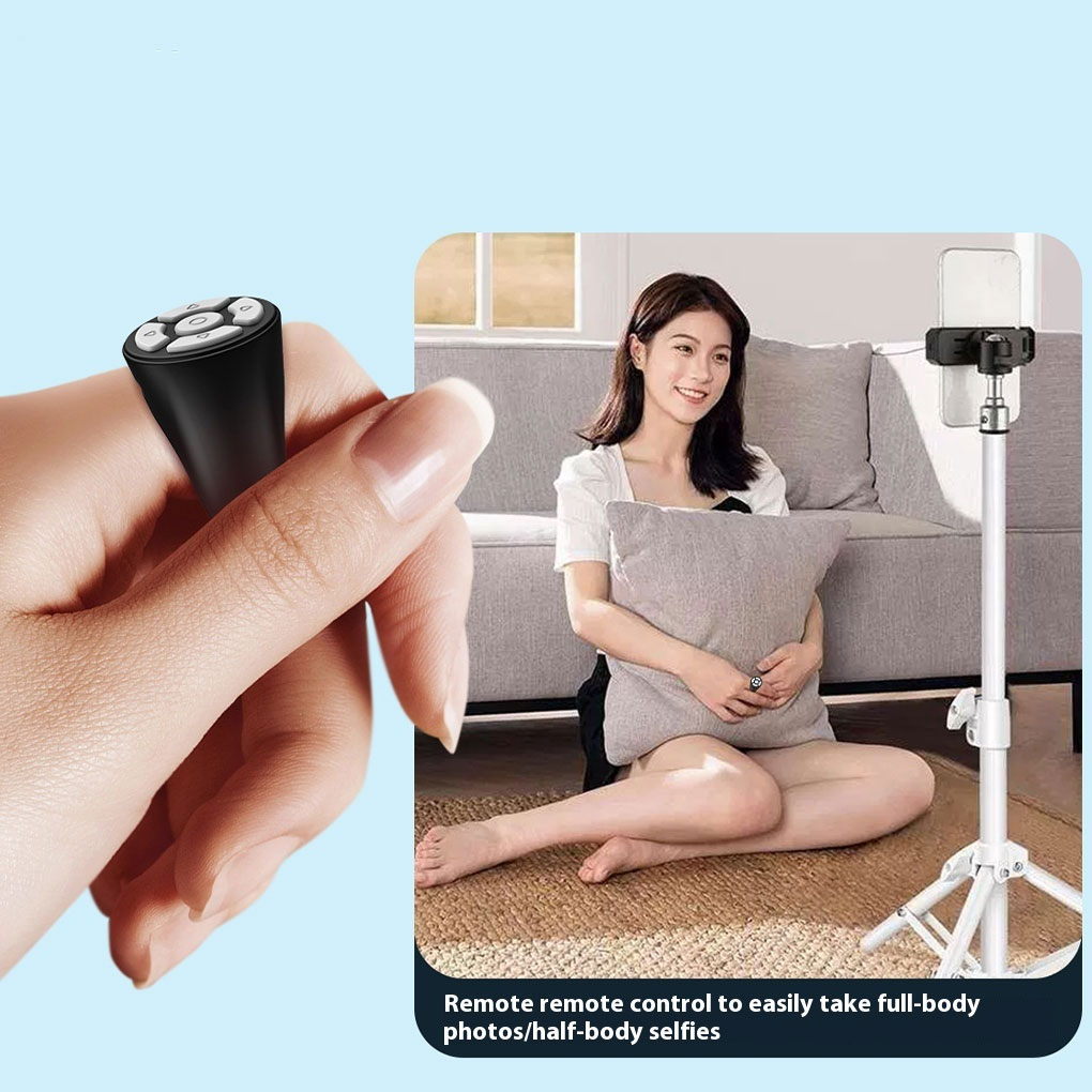 Bezprzewodowy Bluetooth Mobile Selfie Leniwy pierścień zdalnego sterowania Telefon komórkowy Kontroler Bluetooth dla Xiaomi iPhone