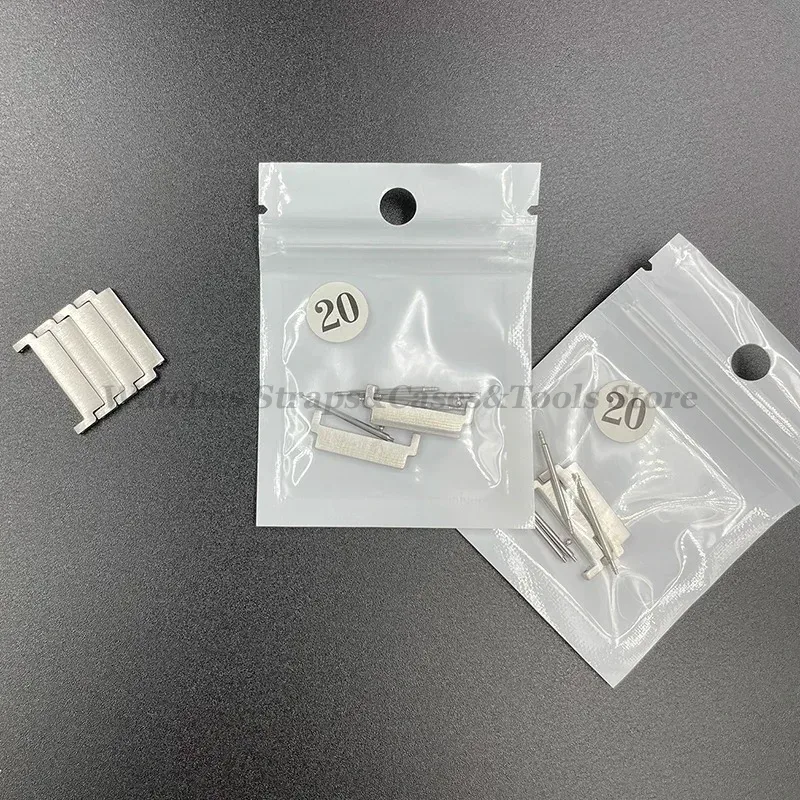 Adaptadores de correa de 20mm a 18mm 20mm 22mm a 22mm 22mm a 20mm, conectores de pines de liberación rápida, accesorios de barras de resorte para correa de reloj, 2 uds.