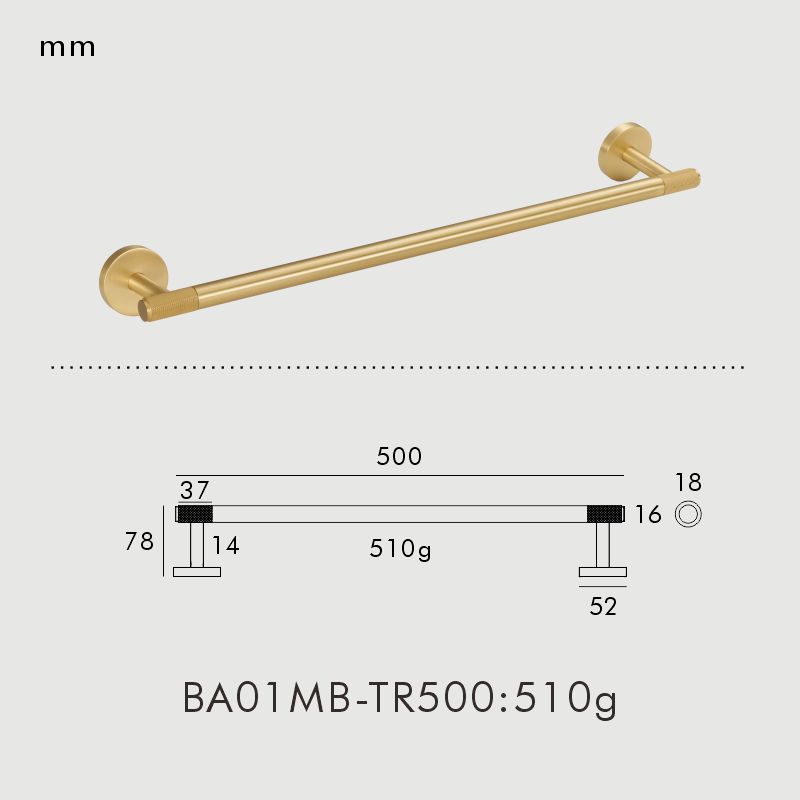 Nurlin Messing Rändelserie Badezimmerzubehör Beschläge Handtuchhalter Schienen Haken Toilettenpapierhalter Schwarzgold: Marine Blau