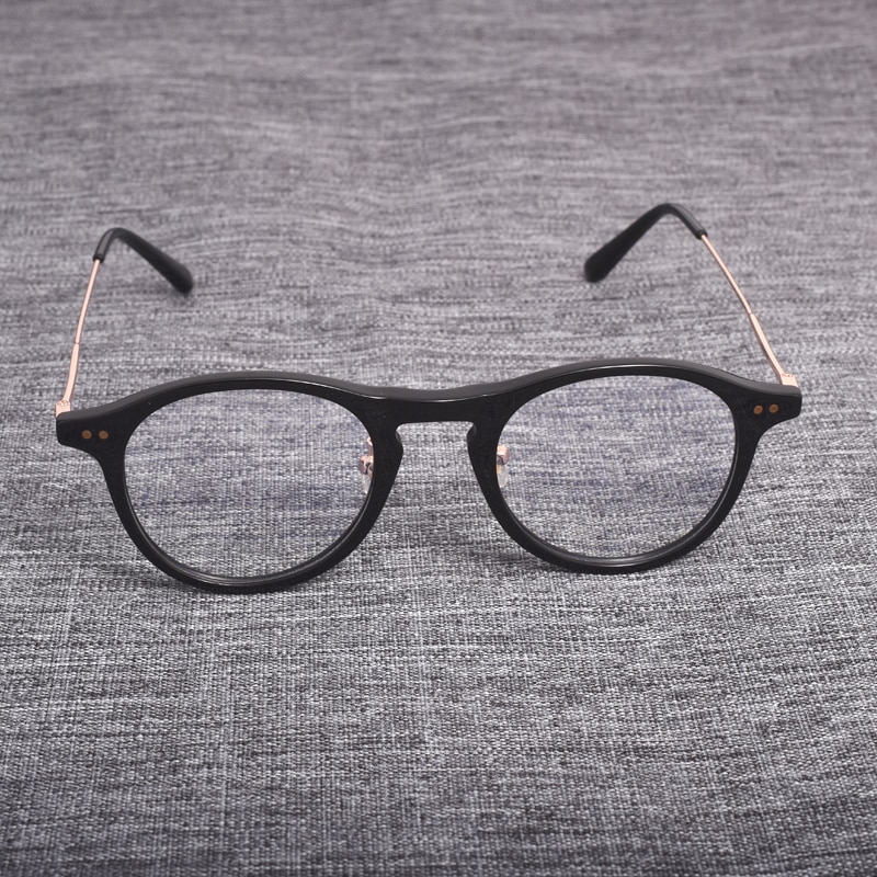 Korean brand GENTLE COZMO eyeglasses frame acetate Round frame women men Reading Computer Glass with Original case