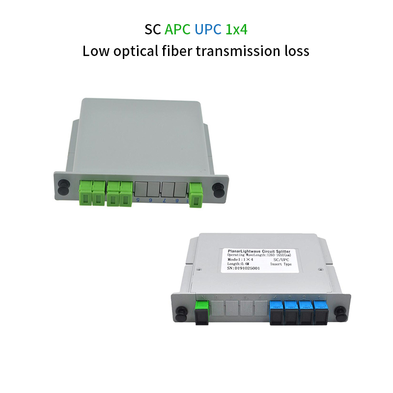 5 stks SC APC/UPC 1x2 1x4 1x8 1x16 PLC Splitter Box FTTH Splitter Glasvezel Doos FTTH Planar Golfgeleider Type Optische Splitter