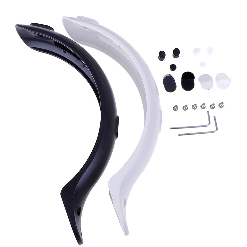 KotflüGel hinten Elektrische Rolle Fender Wache Skateboard Fender Profi Teile Zubehör Für M365 Rolle Weiß/Schwarz