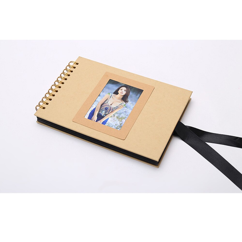 Album Photo en papier Kraft, 80 Pages, Scrapbook, Style Vintage, auto-adhésif, pour bricolage