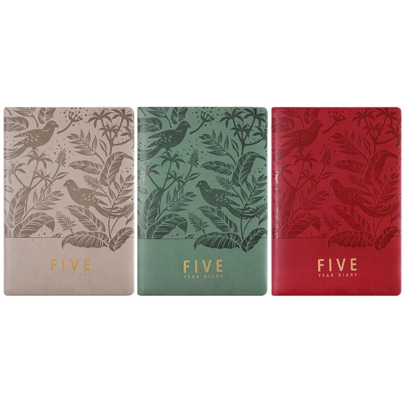 H05B Five Year Diary Notebook A5 Yearly Agenda Journal Business Notepad Planner Organizer School Office