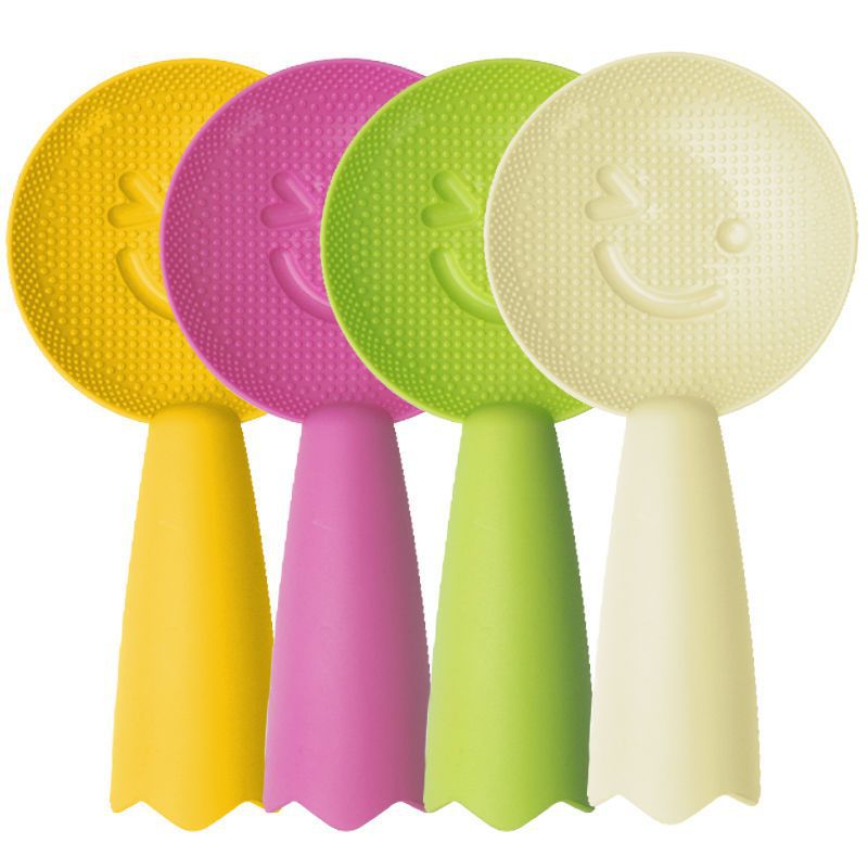 Household Rice Spoon Non-stick Smiley Face Rice Spoon Plastic Rice Cooker Rice Shovel Rice Cooker Cute Tablespoon Set