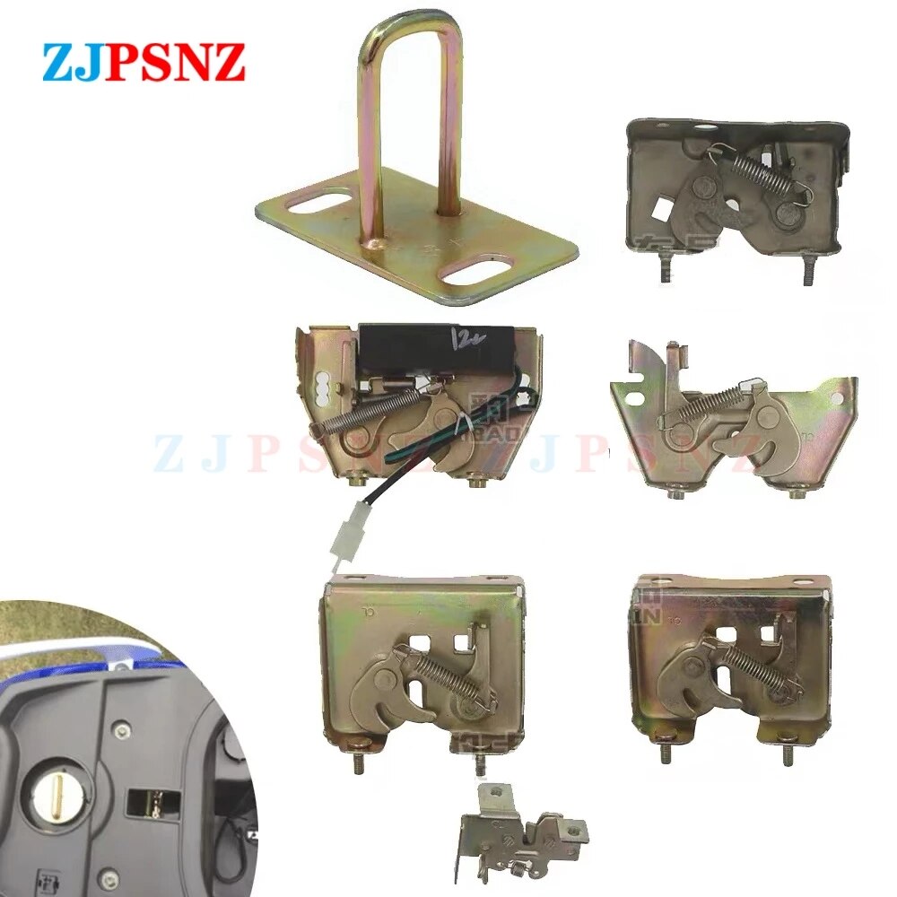 Scooter E-Bike Seat Lock Catch Buckle Scooter Motorcycle Quad ATV Go Kart Electric Bike Motorbike Seat Lock 38mm-57mm Seat Lock