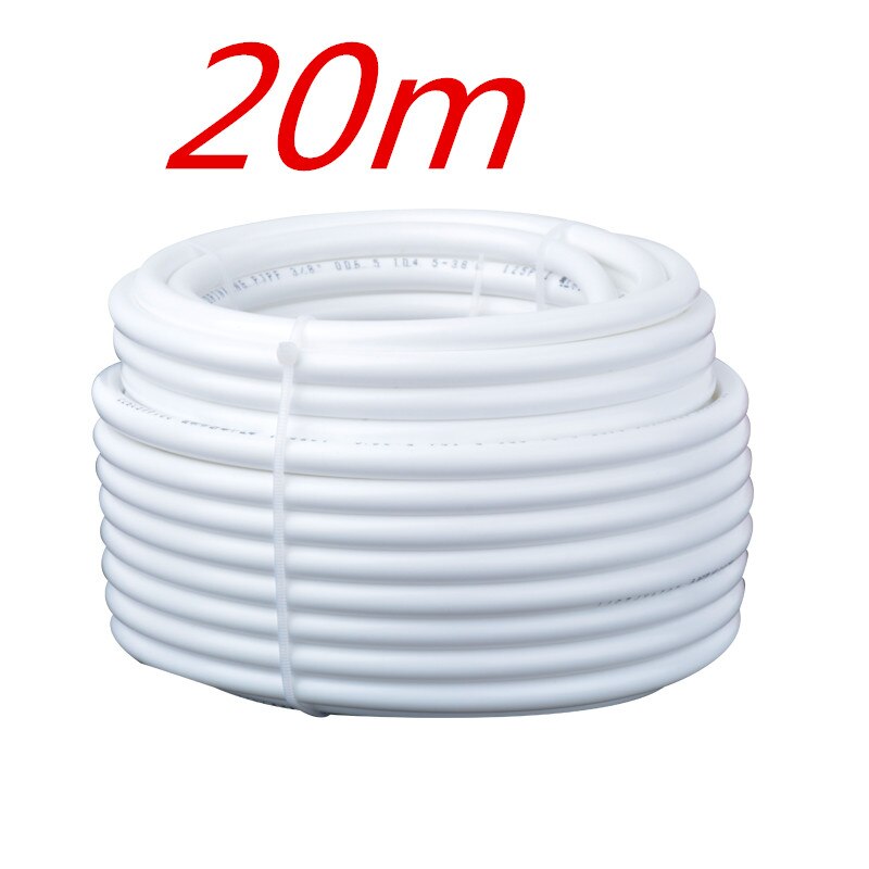 Vesiputki 3/8 nopea letkuputki ro-vedensuodatinjärjestelmään akvaario käänteisosmoosiin 3/8 tuumaa: 20m