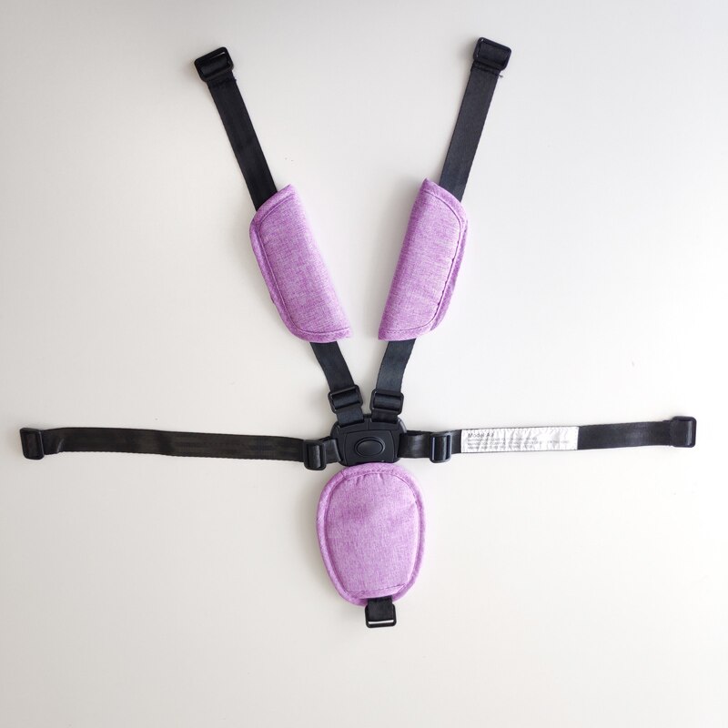 Cinto de segurança para cadeira de bebê, para carrinho de bebê yoya plus babyyoya yoyayoyo vovo tianrui acessórios para bebê: yoya plus violet