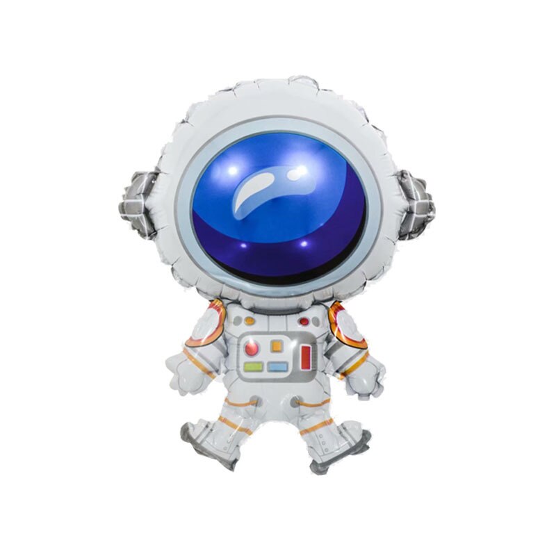 37pcs Outer Space Party Astronaut Balloon Set 32inch Red Number Balloons Galaxy Theme Party Boy Kids Birthday Party Decor Globos