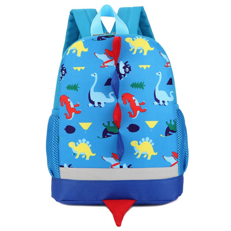 Cute Dinosaur Toddler Backpack Schoolbag Kindergarten Preschool Backpack for Boys Girls Lightweight Kids Bags mochila infantil: blue