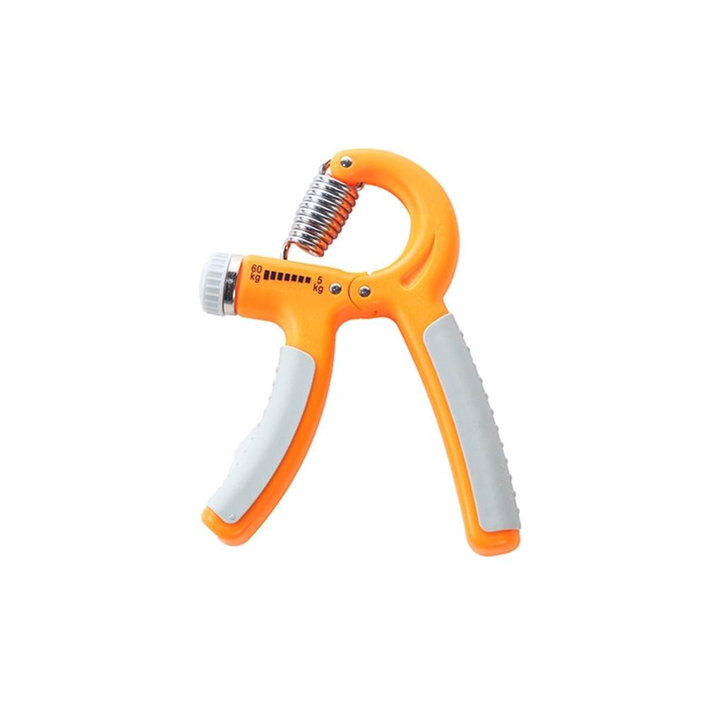 5-60KG Hand Grip Adjustable Heavy Hand Power Gripper Finger Strength Exerciser for Strength and Rehabilitation Finger Training: Orange grey