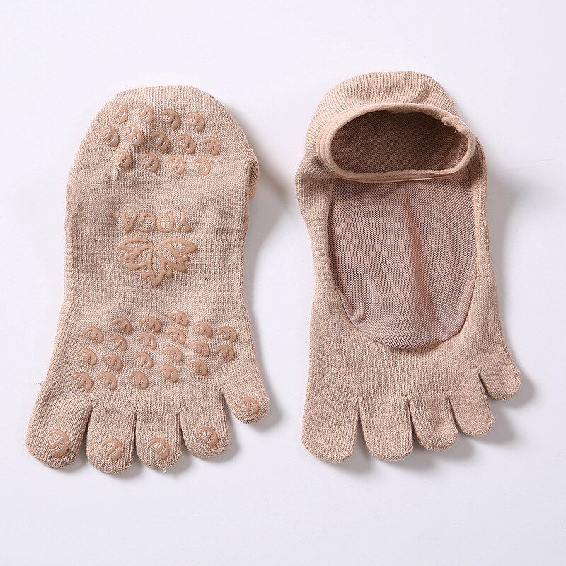 3 paar yoga tenen sokken dames onzichtbare kant mesh vijf vinger yoga sokken volwassen meisje sportkleding sportschool fitness dans pilates sokken
