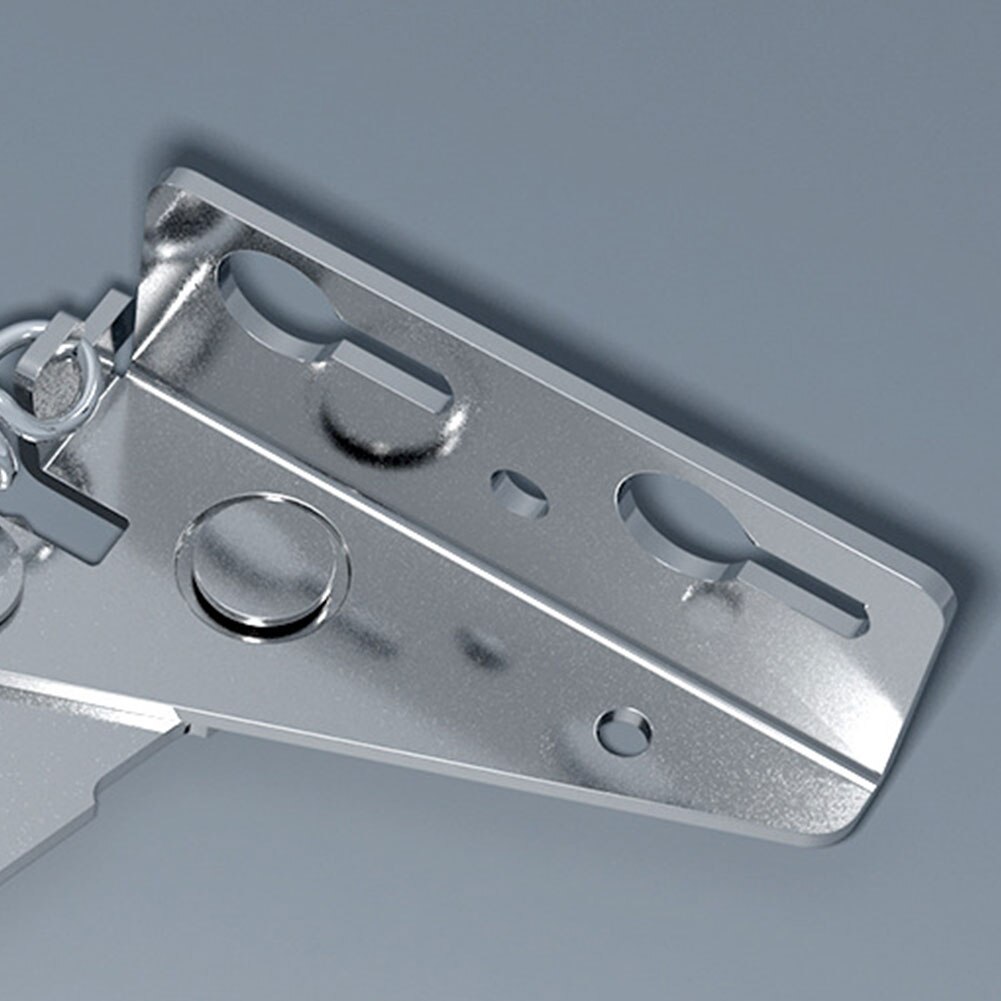 80 Degree Cupboard Door Lid Support Cabinet Spring Hinge Kitchen Stay Flap Triangular Durable Furniture Hardware Heavy Duty