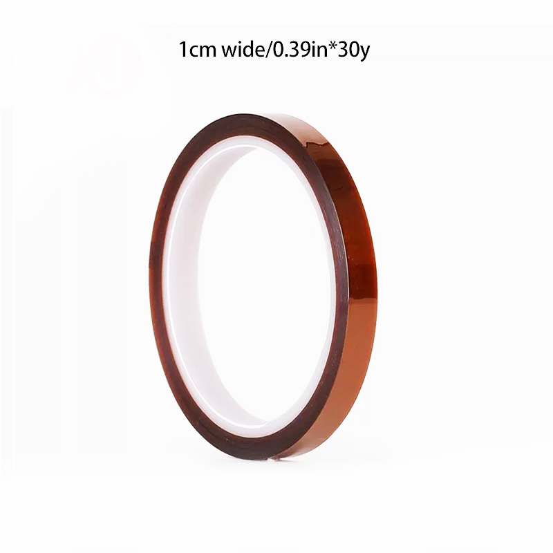 Nastro resistente alle alte Temperature con dito dorato lungo 30m nastro in poliimmide nastro isolante antistatico per batteria al litio per animali domestici di dimensioni multiple: Oro