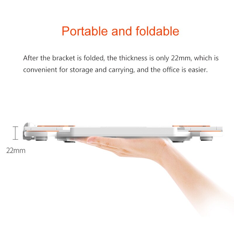 360 Rotating Laptop Stand Foldable Notebook Stand For Macbook 15 Lenovo Laptop Holder Computer Cooling Bracket With Phone Holder