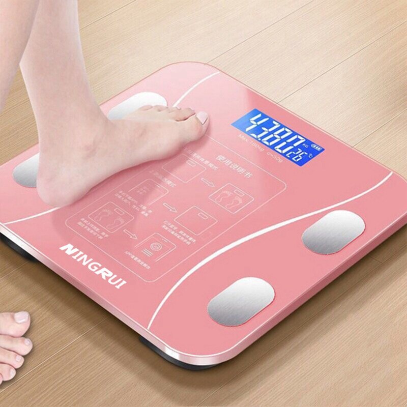Bathroom Scales LED Screen Body Grease Electronic Weight Scale Body Composition Analysis Health Scale Smart Home: RGD