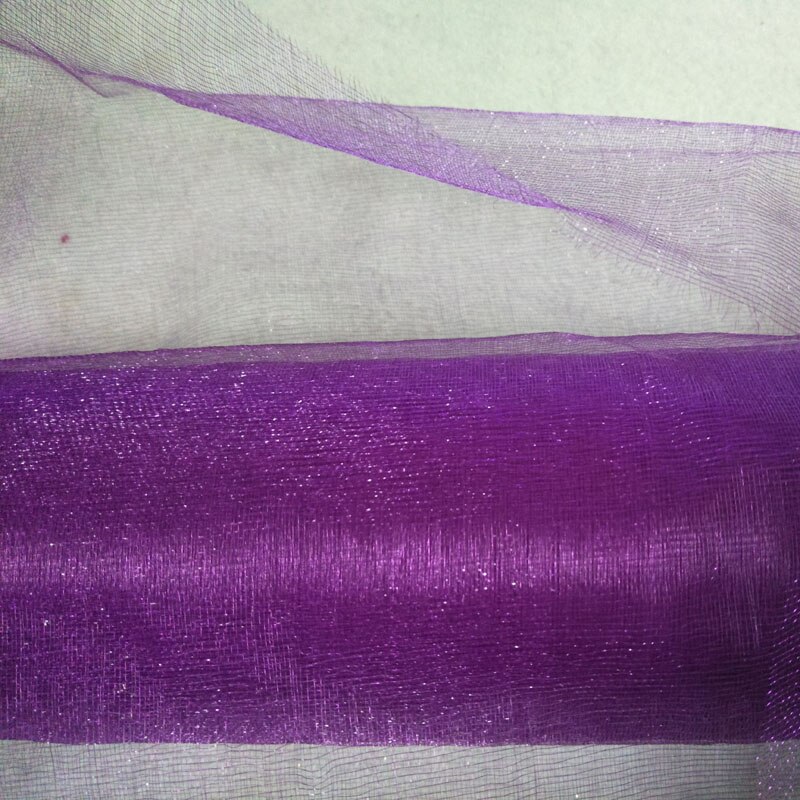 5 meter 500 x 65cm doorschijnende kristallen organza tule rol stof voor bruiloft feest huisdecoratie jaar decoratie doe-het-zelf naaien: Rozepaars