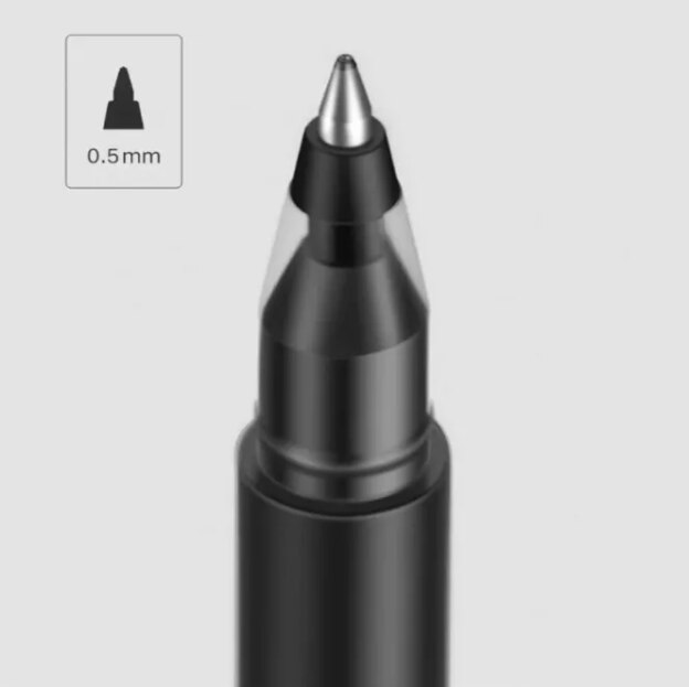 Xiaomi Mijia – stylo à pointe Super Durable, 0.5mm, stylo MI pour signature de bureau/école, lisse, suisse, noir, rouge, recharge