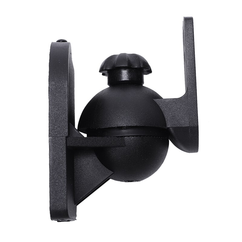 2pcs ABS plastic Black Universal Surround Sound Speaker Wall Mount Brackets
