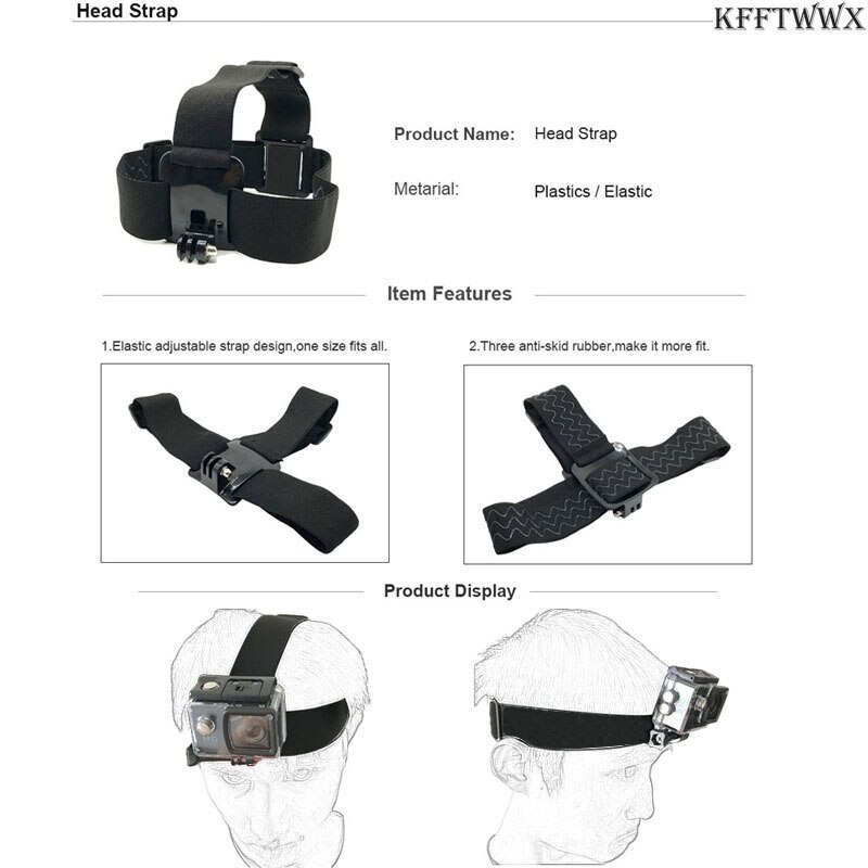 KFFTWWX-Accesorios de trípode para GoPro Hero 10, 9, palo de Selfie flotante, Bobber, para Go Pro 8, 7, 6, 5, 4, 3, SJ4000, ENEK, H9R