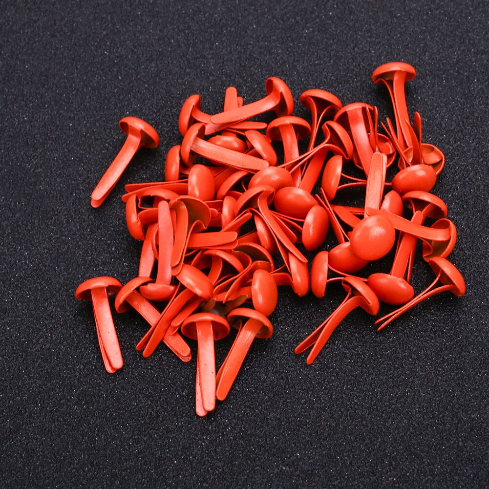 Makeup Beauty for Mini Brad 50PCS Health & Beauty Scrapbook Accessories Brads Nail Tips Round Decorative Nails Photo Frame