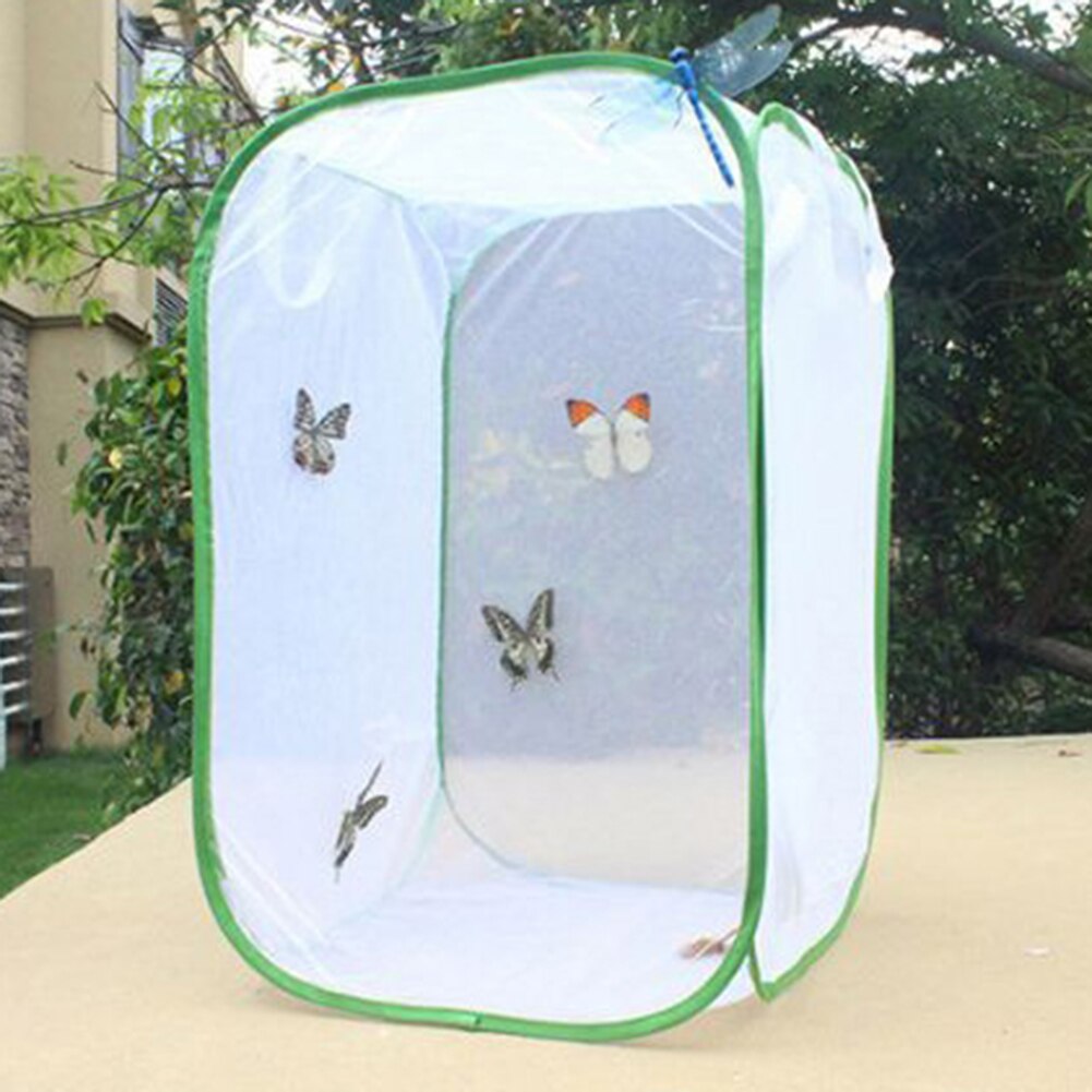 Portable Insect Cage, Butterfly Breeding Box, Insect Net, Butterfly,Cage,Terrarium, up Butterfly Nest Butterfly Habitat Cage