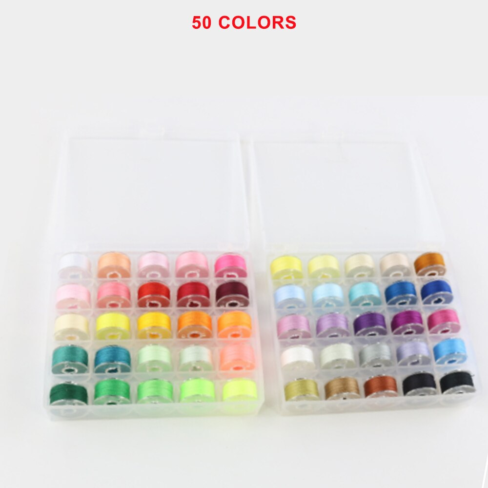 Mini Sewing Machine with Light Portable Household Nightlight Foot Pedal Electric Battery Straight Line Hand Table Two Thread Kit: 50 Colors