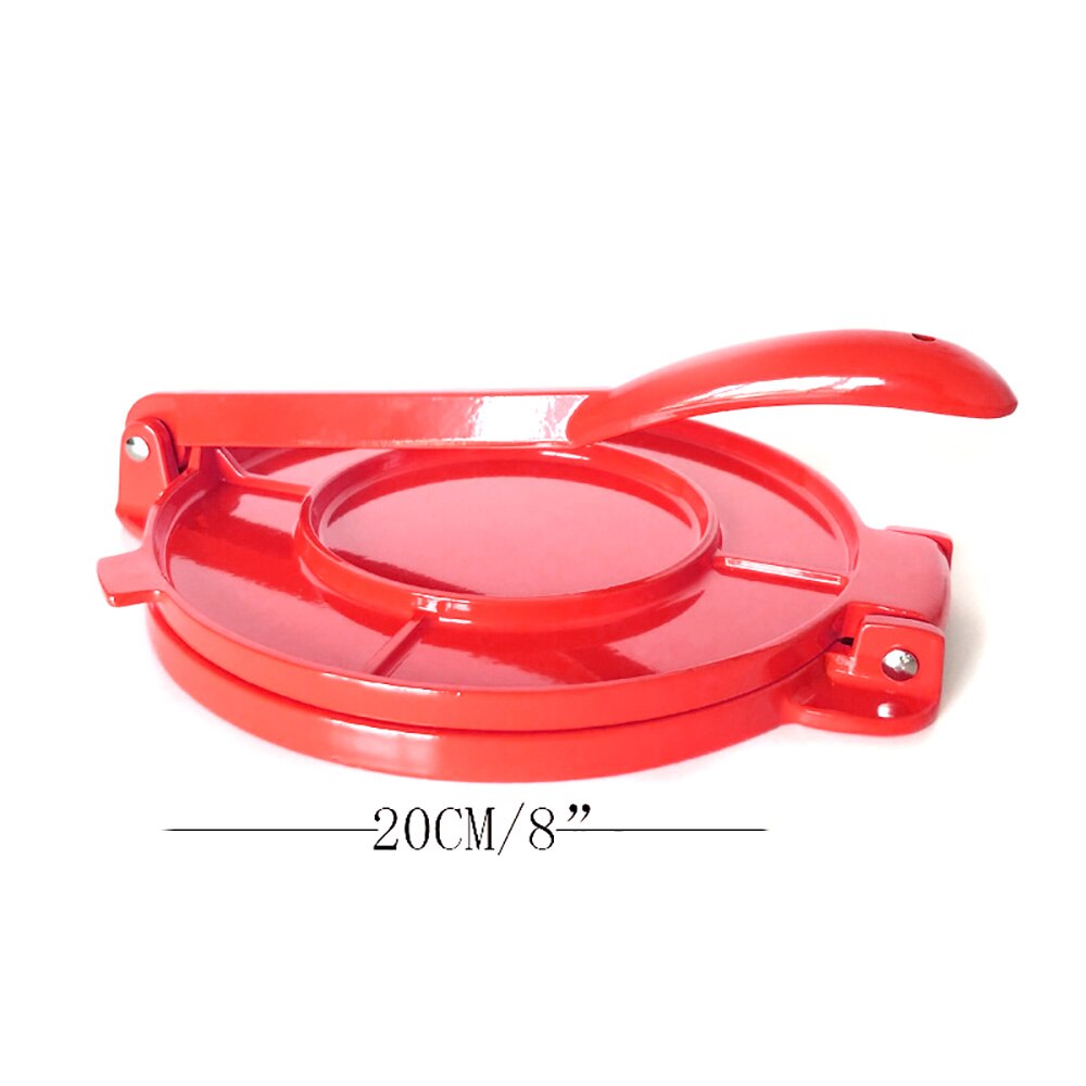 8 Inch Foldable Hamburger Maker Hamburger Press Round Shape Non-Stick Chef Cutlets Maker Press Aluminium Meat Press Tools