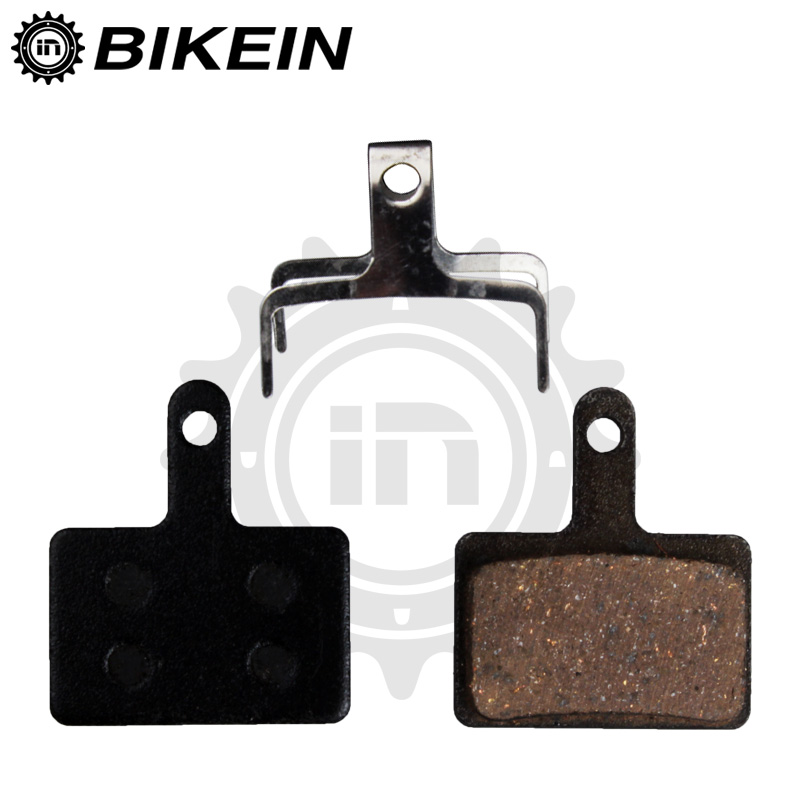 BIKEIN 4 Pairs Bicycle Resin Disc Brake Pads For Shimano M375 M395 M416 M445 M446 M485 M486 M515 M525 Auriga Pro