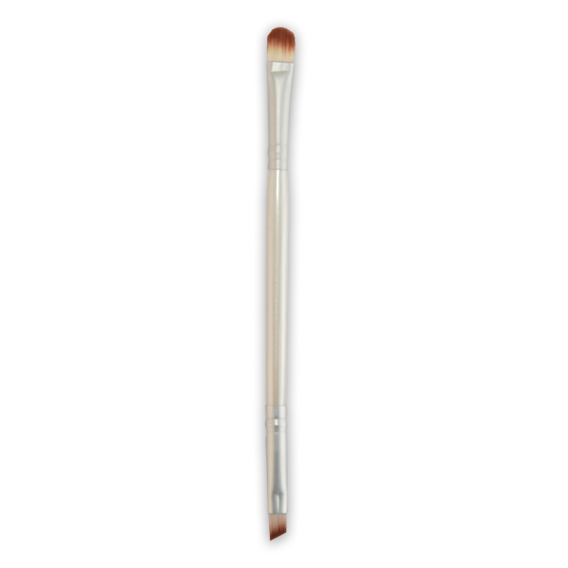 Brosse de maquillage en éponge à double tête, 1 pièce, pour fard à paupières, offre spéciale: Bleu