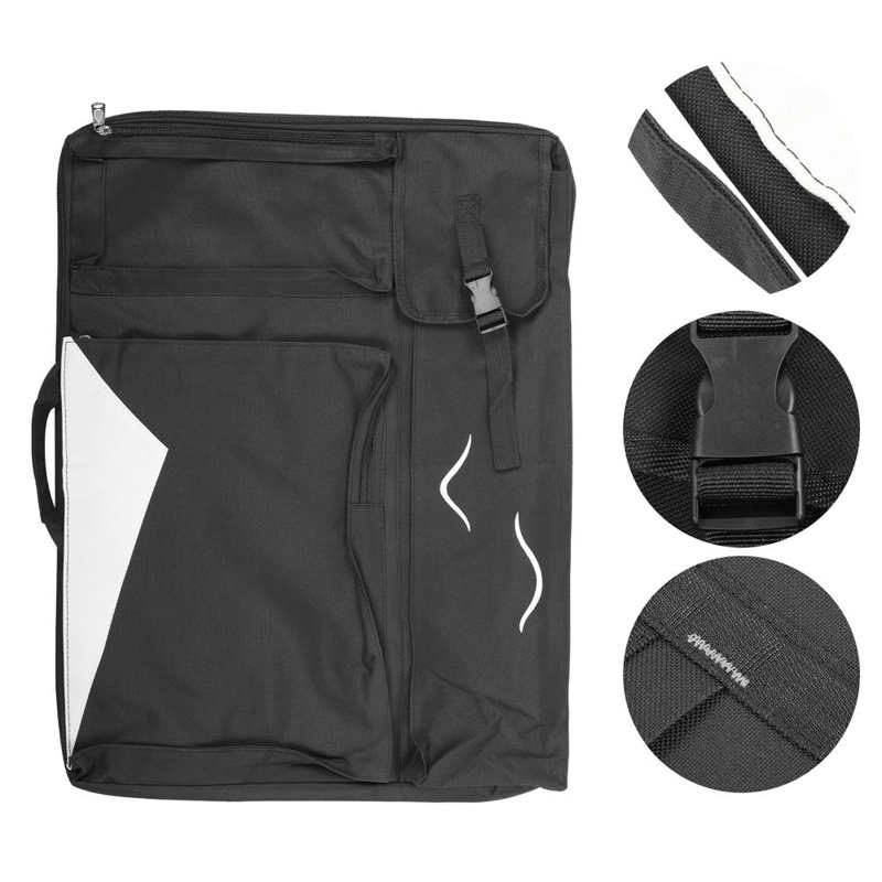 Sac de dessin d'art sac fourre-tout multifonction sac de planche à dessin sac à dos de planche à croquis pratique à transporter beau et généreux pour